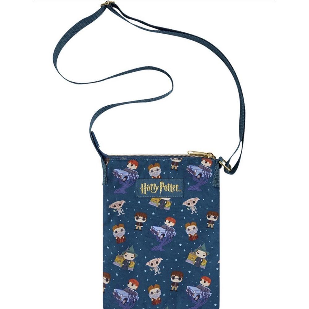 Harry Potter Chamber of Secrets 20th Crossbody Passport Bag - Picture 2 of 6